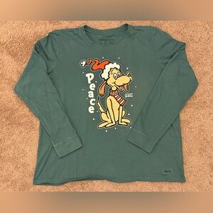 Life Is Good “Max “(Grinch) long sleeve tee